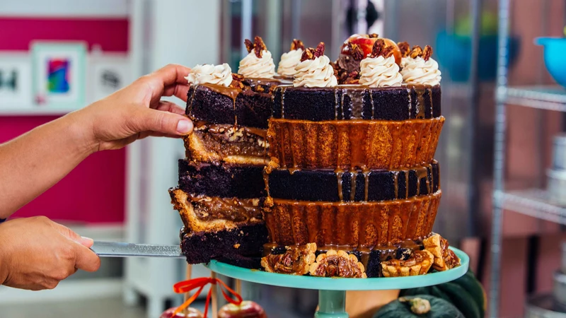 Pecan Pie Mega Cake