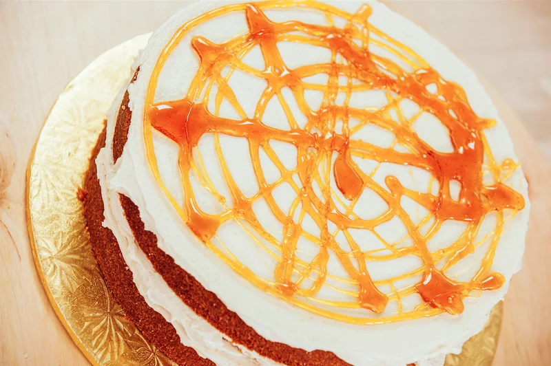 Caramel Cobwebs