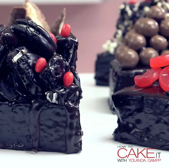 Chocolate Cake with Chocolate Ganache
