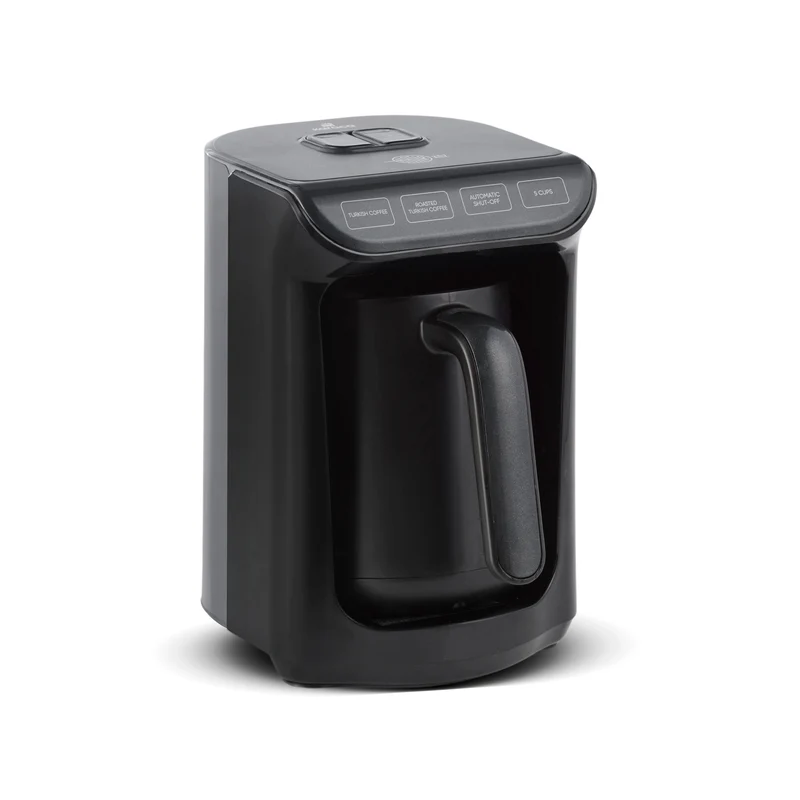 Karaca Hatır Kaffeemaschine mit Röstfunktion Shiny Black, 535 W