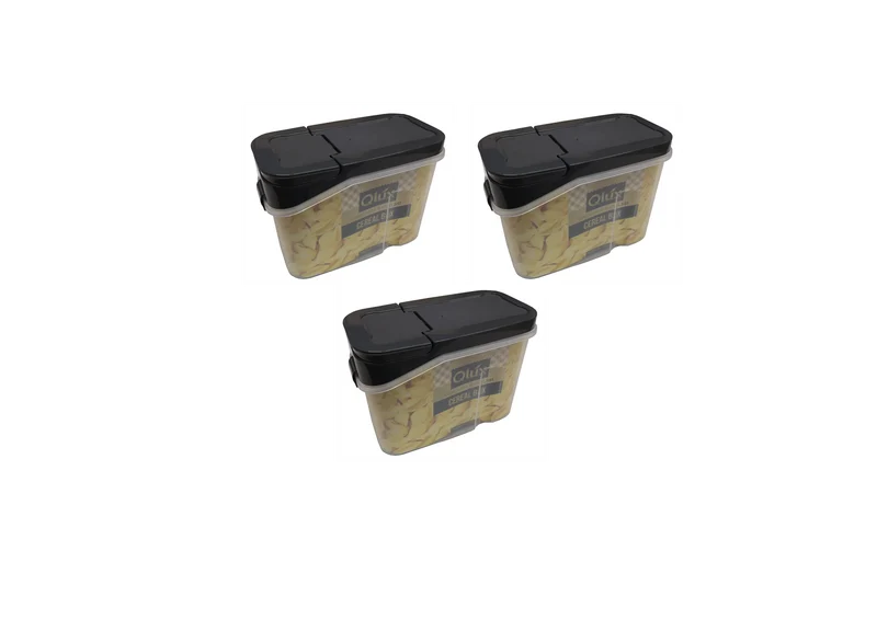 3 Stk. Vorratsboxen 1200 ml in vers. Farben