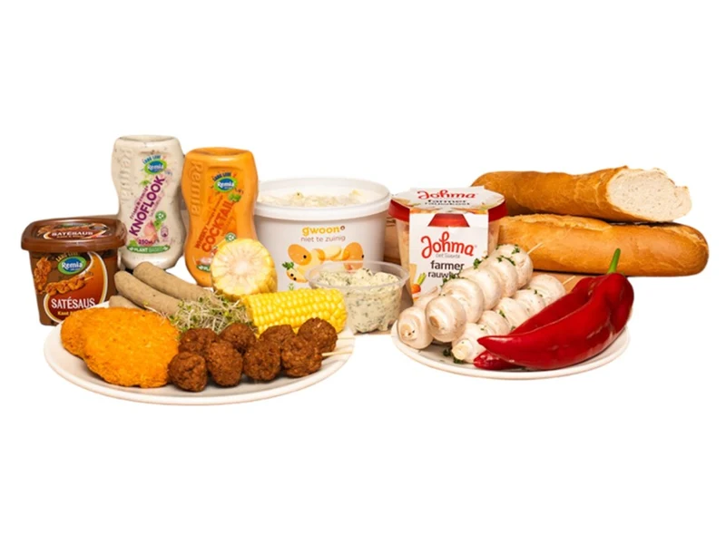 Cottage BBQ Club Vegetarian pakket (22,95 p.p.)