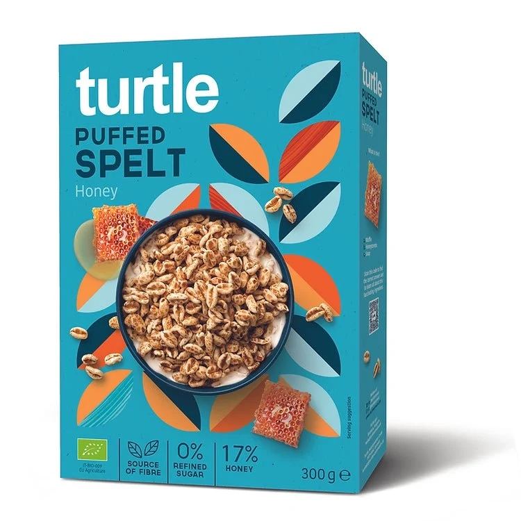 Puffed Spelt with Honey