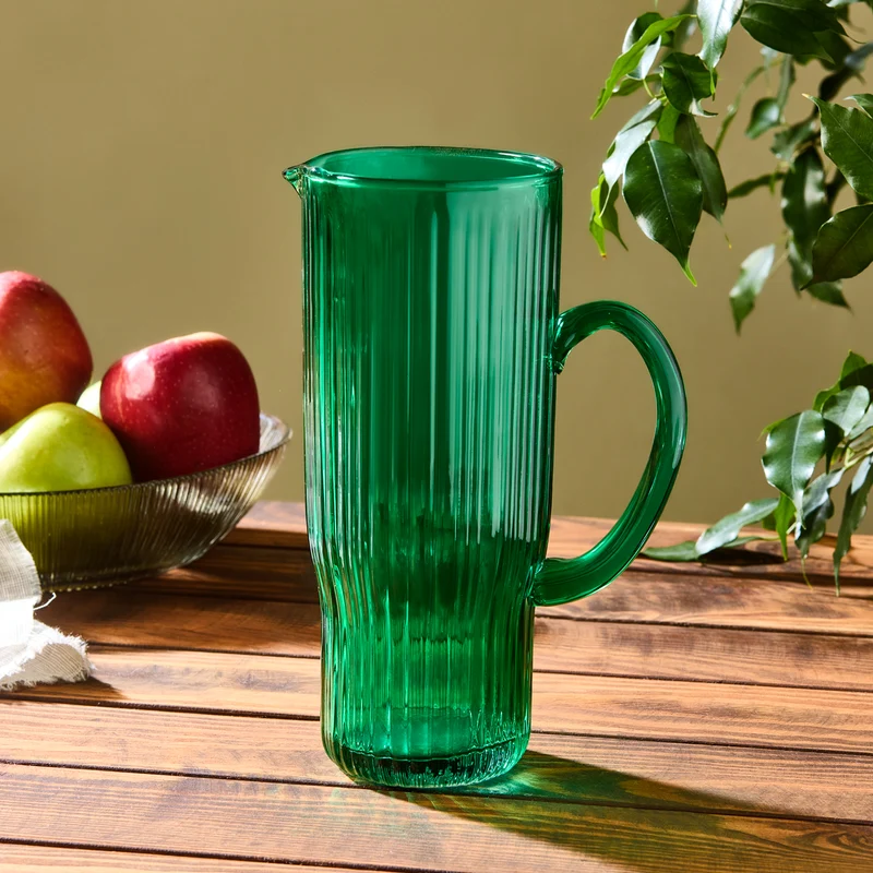 Karaca Zenith Glaskaraffe, 1L, Grün