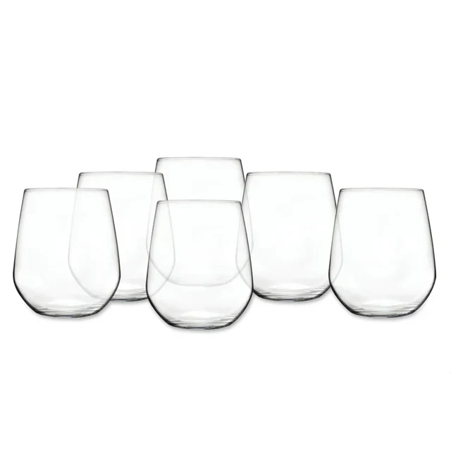 RCR Universum 6-teiliges Trinkglas-Set, 430 ml, Transparent