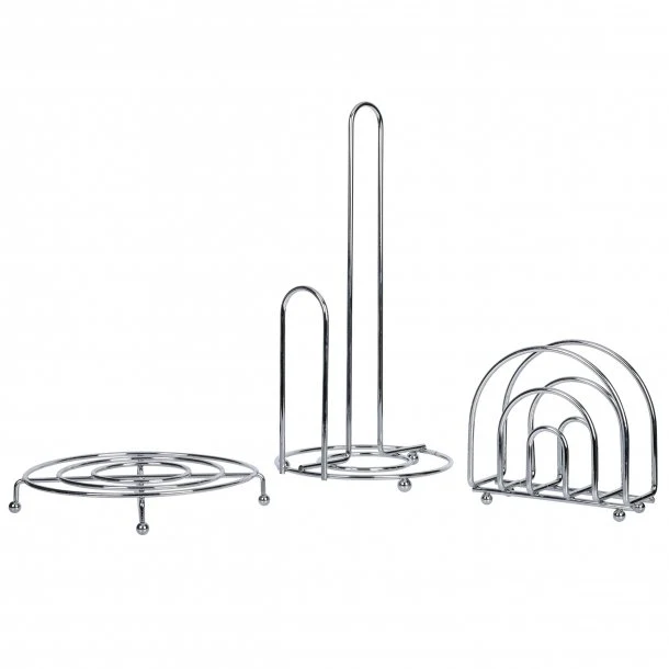 Küchenhelfer-Set, 3-Teilig aus Stahldraht