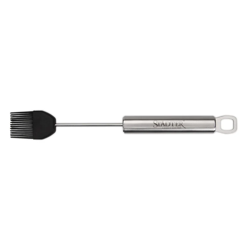 Silikon Pinsel 26cm / 6 x 3,5 cm mit Edelstahlgrif