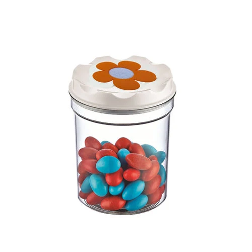Vorratsdose Daisy 0,75 lt. aus Kunststoff in 4 Farben