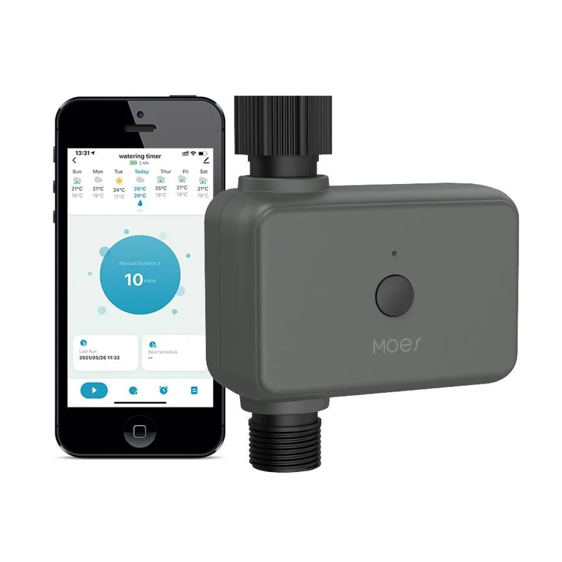 Smart zavlažovací systém MOES Water Timer Bluetooth Tuya