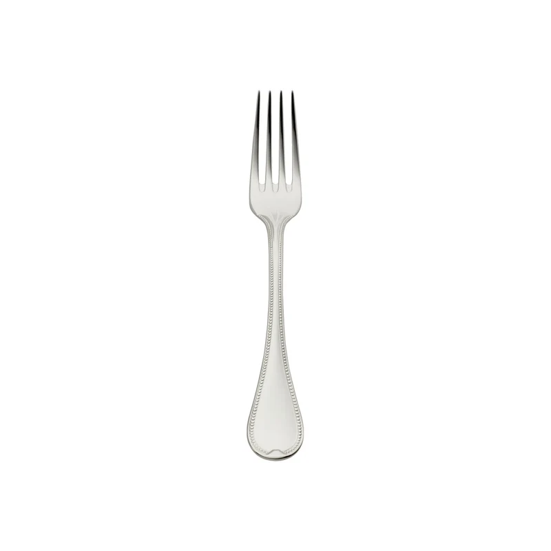 Französisch-Perl Menügabel (150 g massiv versilbert)