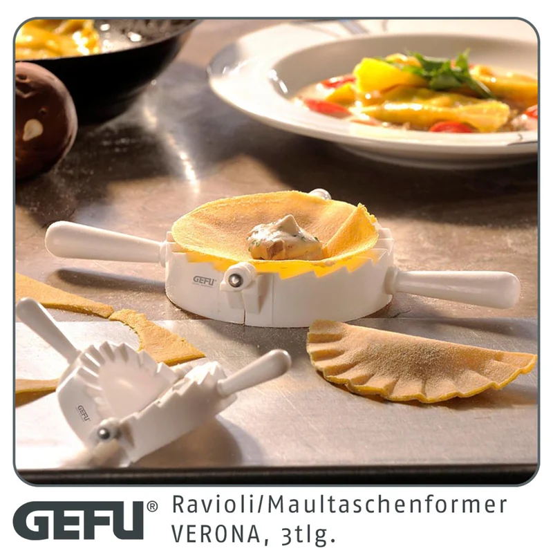Ravioli-/Maultaschenformer VERONA, 3tlg.
