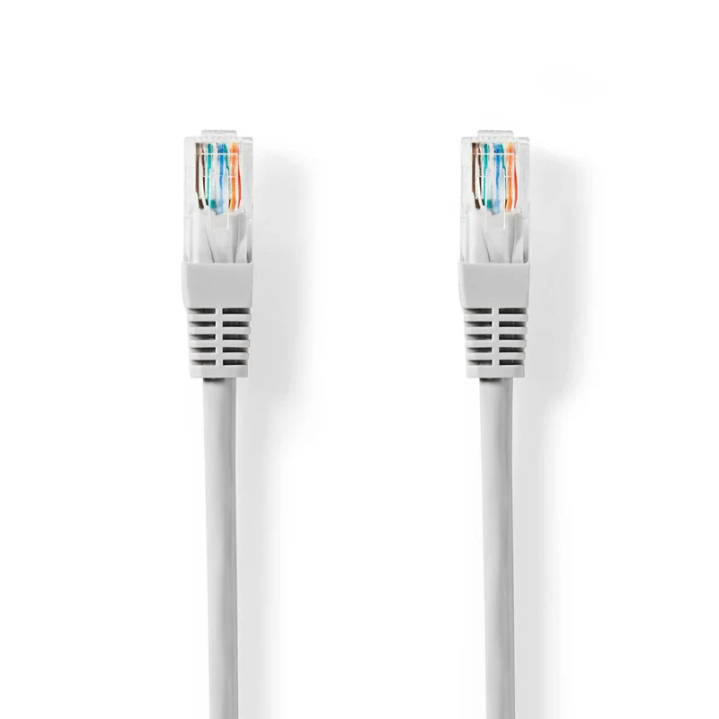 Kabel UTP RJ45/RJ45 Cat5e 10m NEDIS CCGT85100GY100