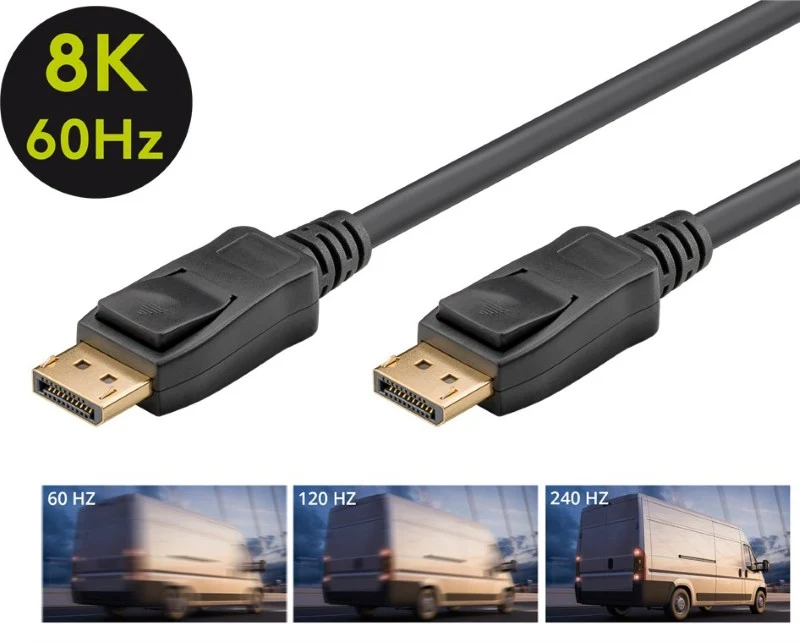Kabel GOOBAY 61696 DisplayPort 1m 8K