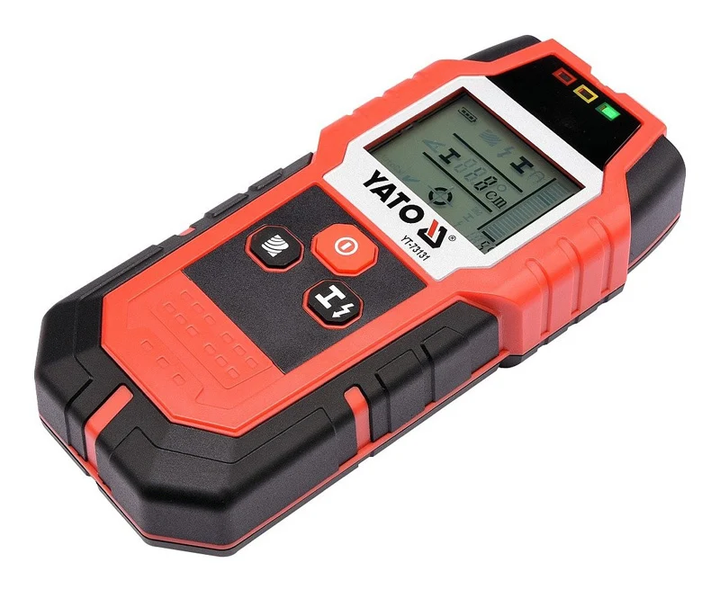 Detektor kovů a elektrických vedení YATO YT-73131