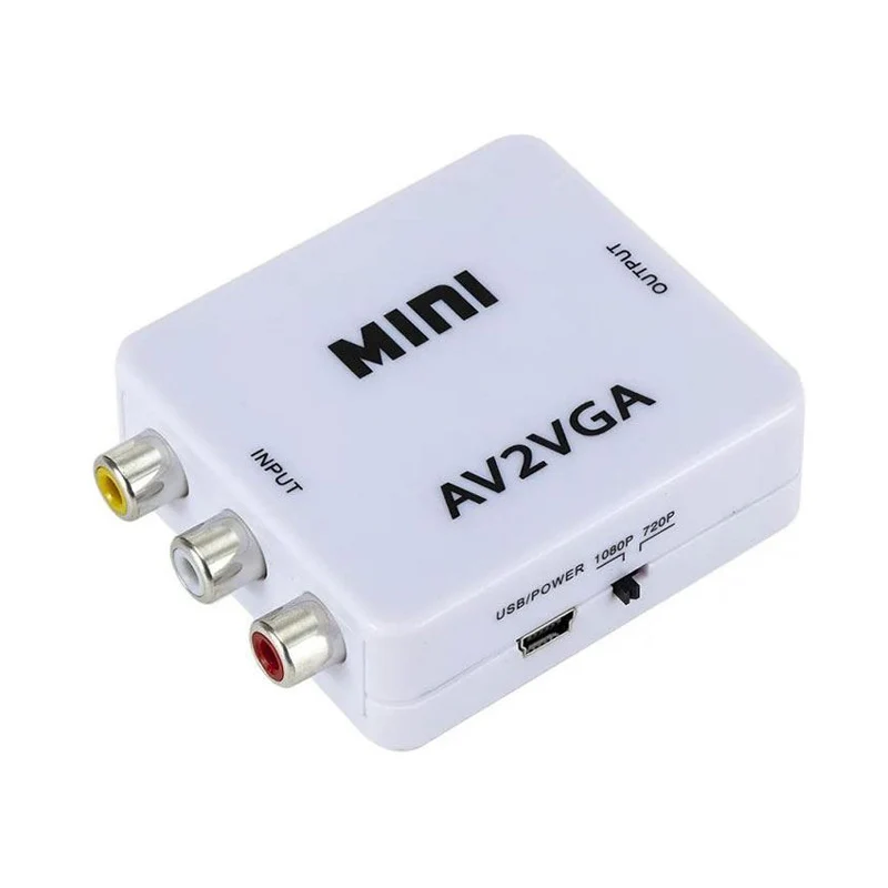 Konvertor AV2VGA, AV / VGA HD720P/1080P