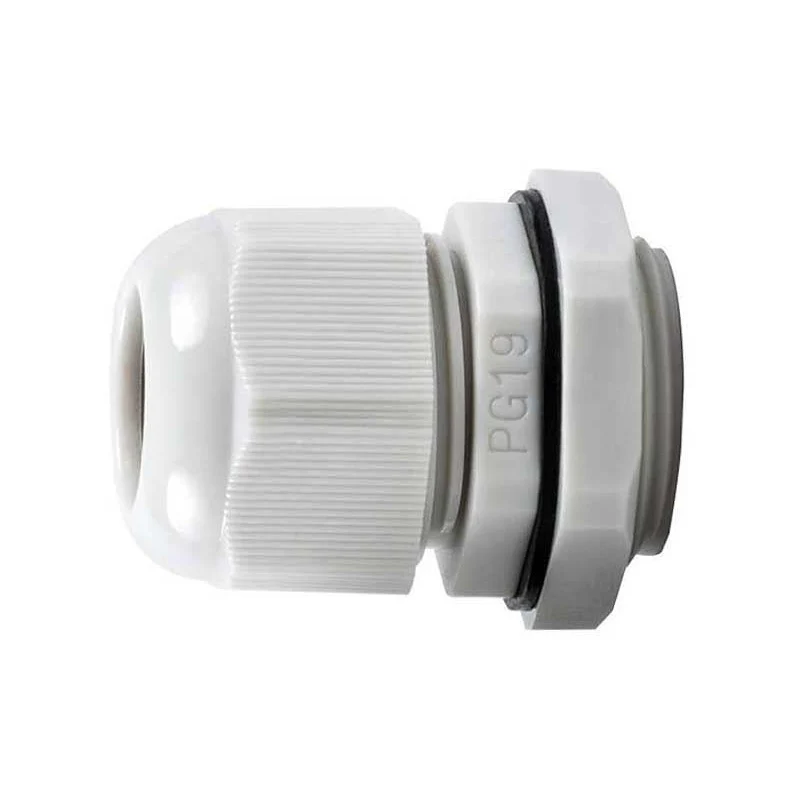 Kabelová průchodka PG-19 pro kabel 12-16mm bílá