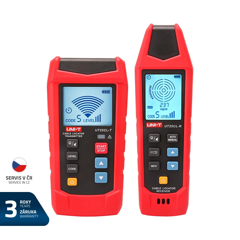 Detektor kabelů UNI-T UT25CL
