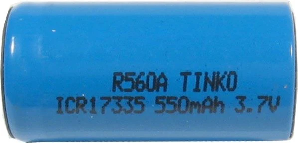 Baterie nabíjecí Li-Ion ICR17335 3,7V/550mAh TINKO