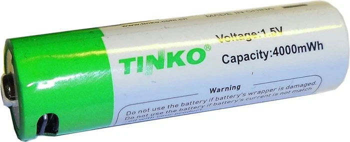 Baterie AA (R6) USB-C nabíjecí 1,5V/1700mAh TINKO