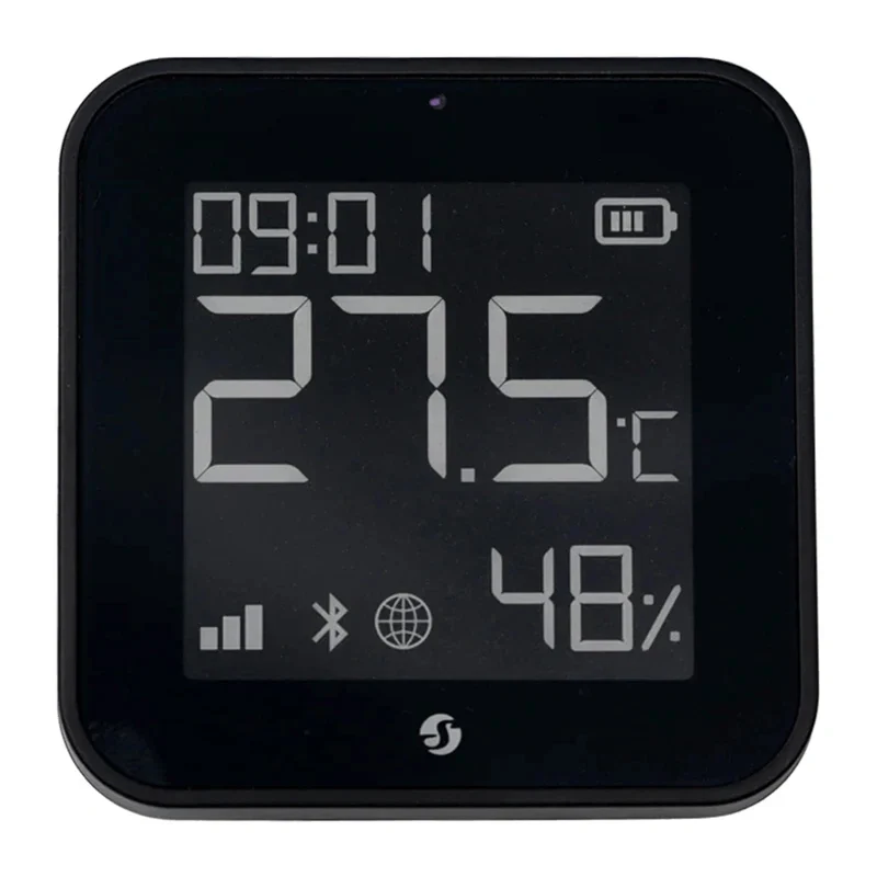 Smart senzor teploty a vlhkosti SHELLY ZB Black ZigBee