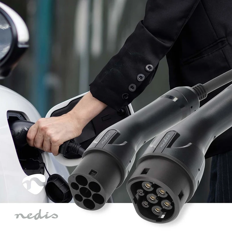 Kabel nabíjecí NEDIS EVCA22KWBK50 22kW 32A 3 fáze 5m pro elektromobily