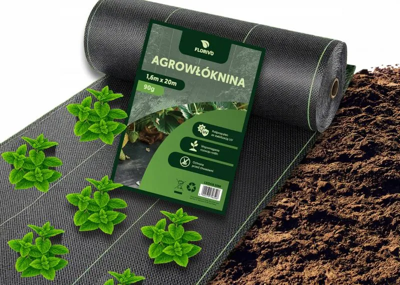 Agrotextílie tkaná FLORIVO 1,6x20m 90g/m2