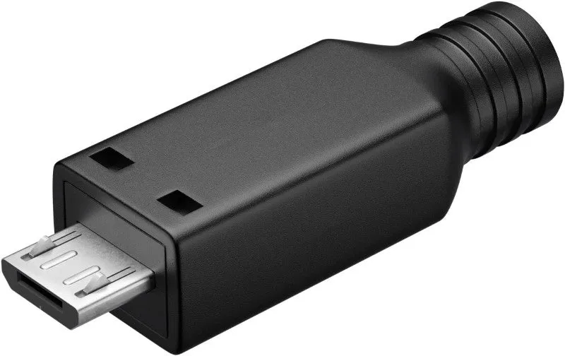 Konektor microUSB pro pájecí montáž GOOBAY 80172