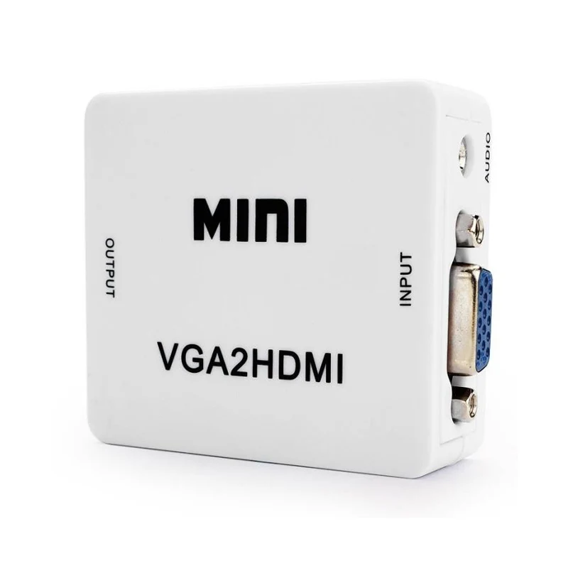 Adaptér VGA2HDMI, VGA / HDMI HD720P/ FULLHD1080P