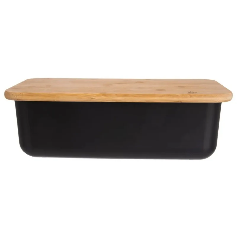 Chlebník ORION Black 40x23x13cm