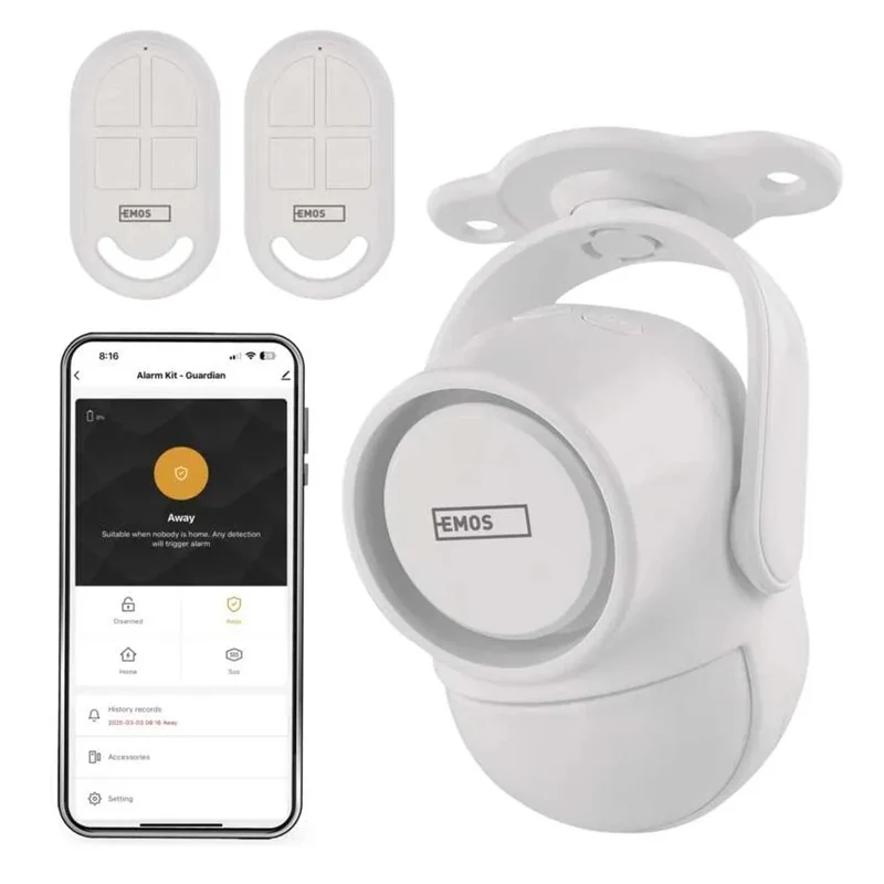 GoSmart alarm EMOS IP-126L GUARDIAN s pohybovým čidlem WiFi Tuya