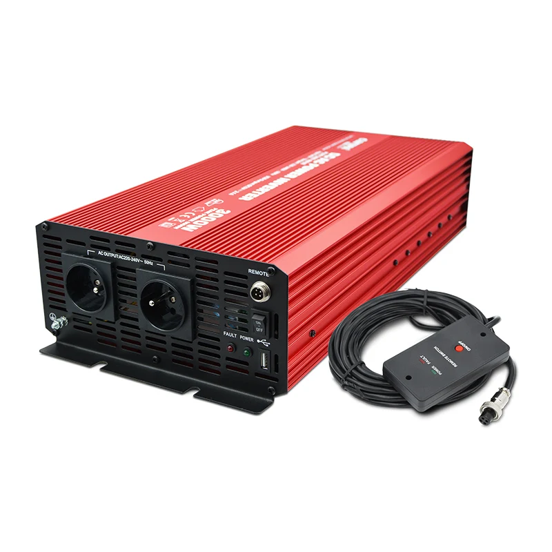 Měnič napětí CARSPA P3000 24V/230V 3000W čistá sinusovka D.O.
