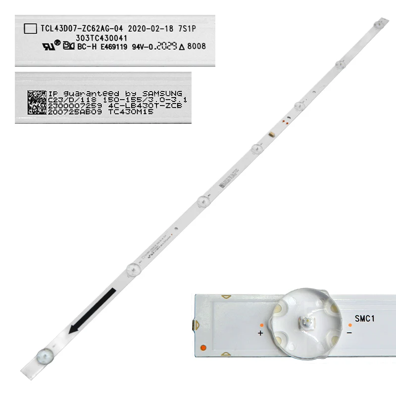 LED podsvit GoSAT GS4380, 1 pásek