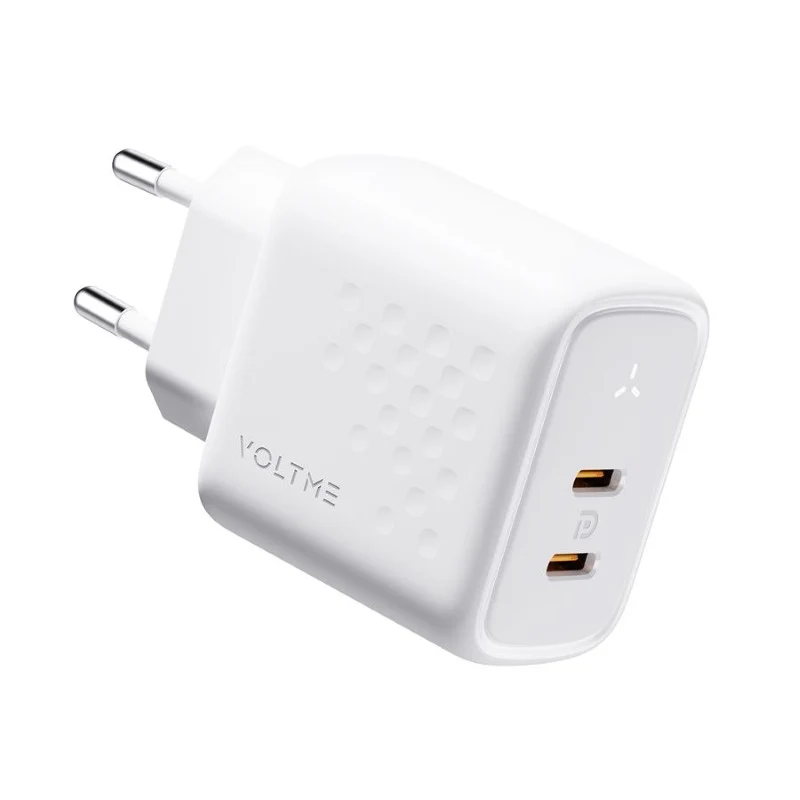 Adaptér USB VOLTME Revo 45 Duo CC 45W EU White