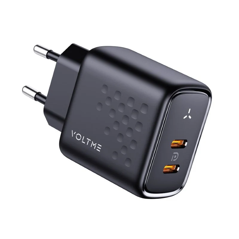 Adaptér USB VOLTME Revo 45 Duo CC 45W EU Black