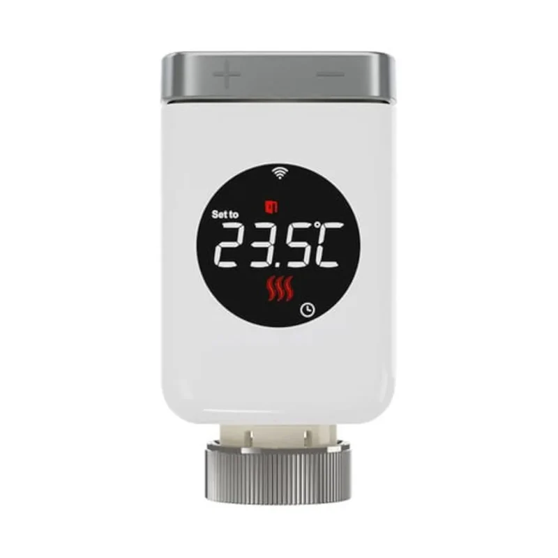 Smart termostatická hlavice MOES ZTRV-801 Tuya ZigBee