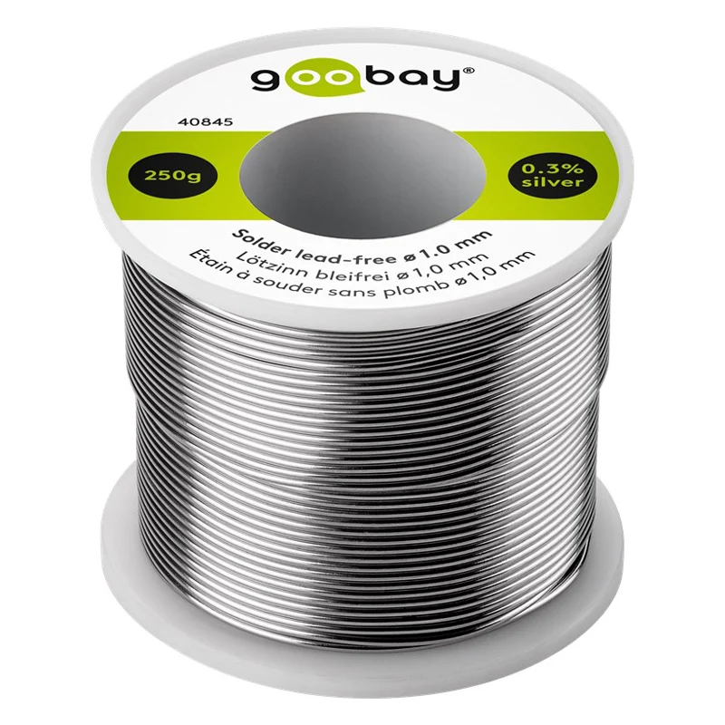 Cín 1.0mm 250g 99,3%Sn 0,7%Cu GOOBAY 40845