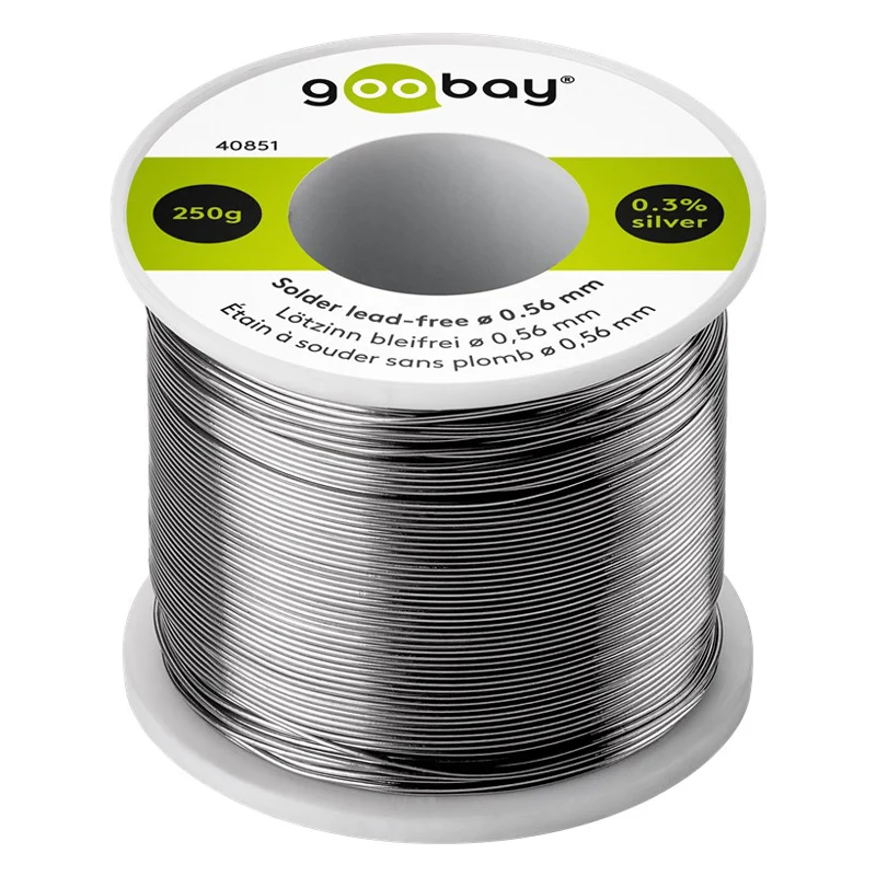 Cín 0.56mm 250g 99,3%Sn 0,7%Cu GOOBAY 40851