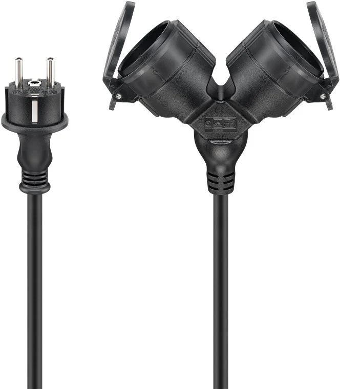 Prodlužovací kabel 2 zásuvky 25m GOOBAY 65436