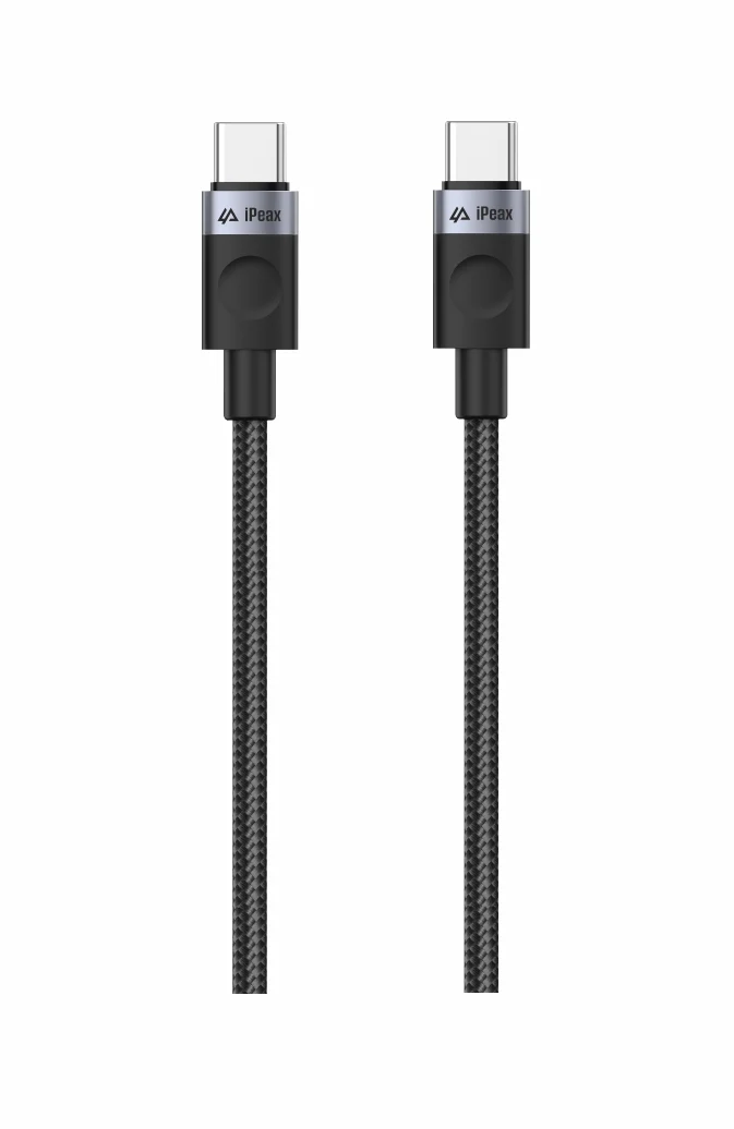 Kabel iPEAX 90010105 USB-C/USB-C 1,5m Black