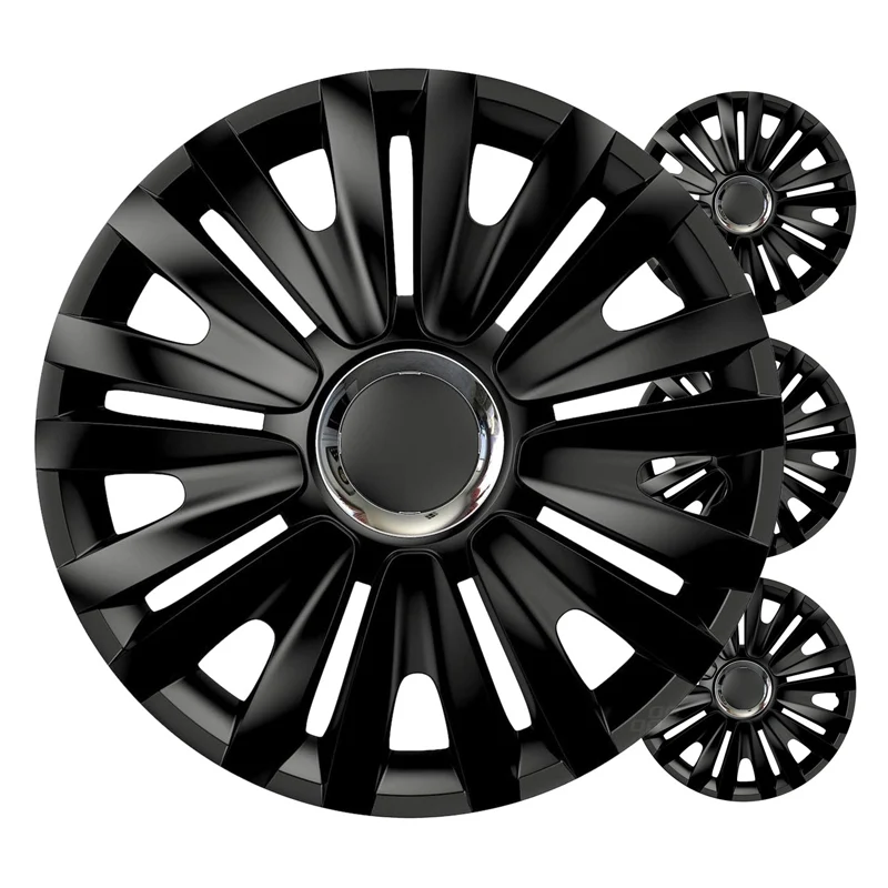 Poklice VERSACO Royal 14” černá sada 4ks