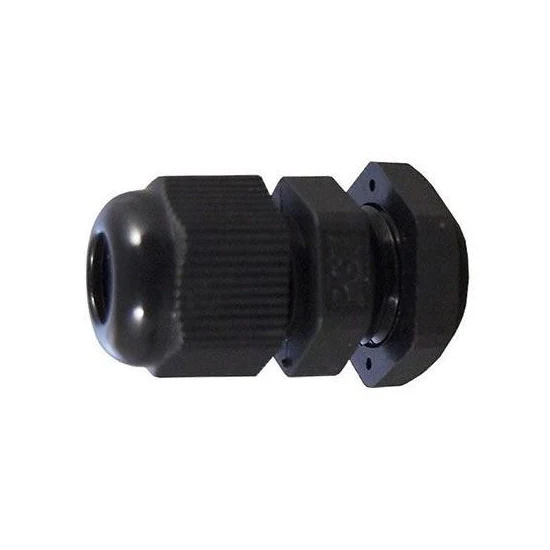 Kabelová průchodka PG-7 pro kabel 3-6,5mm černá