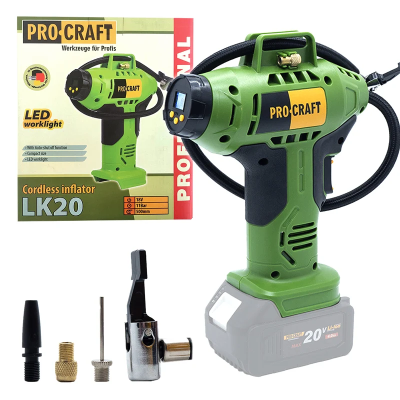 Kompresor AKU PROCRAFT LK20 bez akumulátoru
