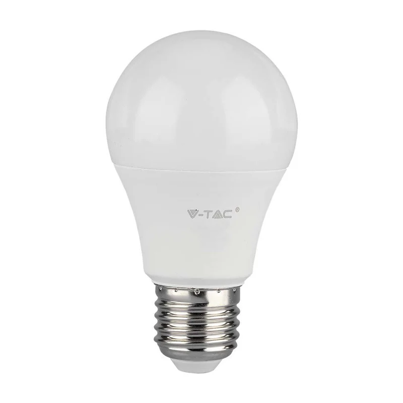 Žárovka LED E27 10,5W A60 bílá teplá V-TAC VT-2113 3ks