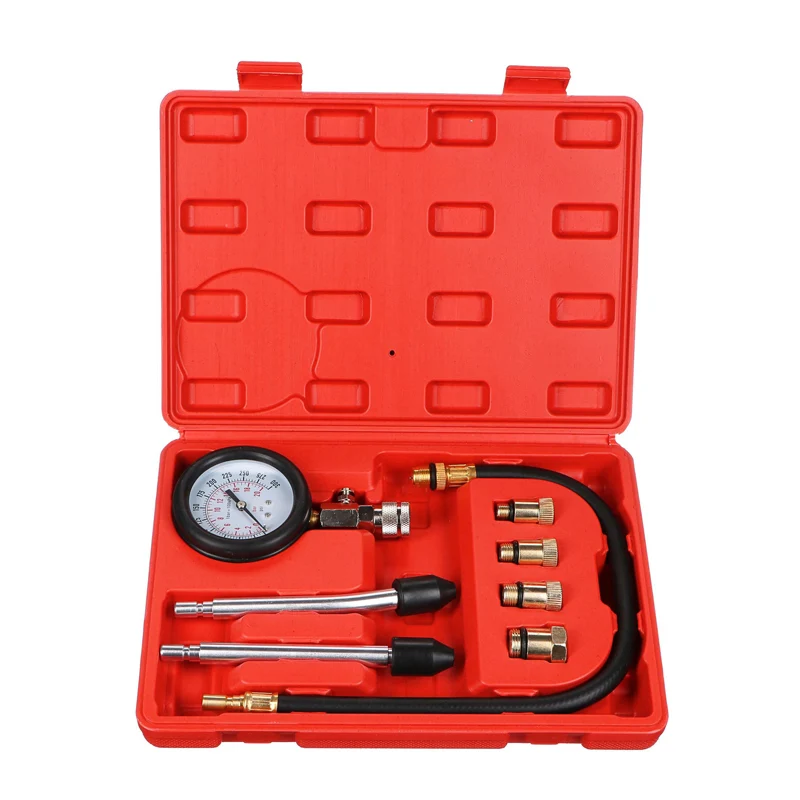 Sada pro testování komprese benzínových motorů SIXTOL MECHANIC ENGINE TESTER 8ks