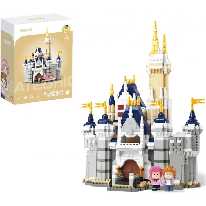 Stavebnice mini KOCO Magický hrad 1274ks