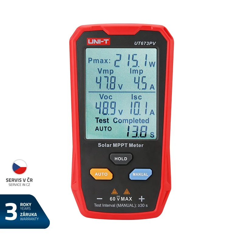 Multimetr UNI-T UT673PV Solar MPPT