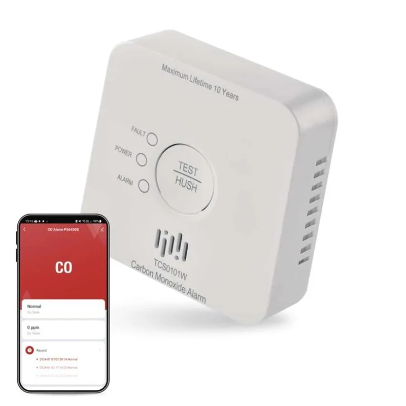 GoSmart detektor oxidu uhelnatého EMOS TCS0101W s WiFi