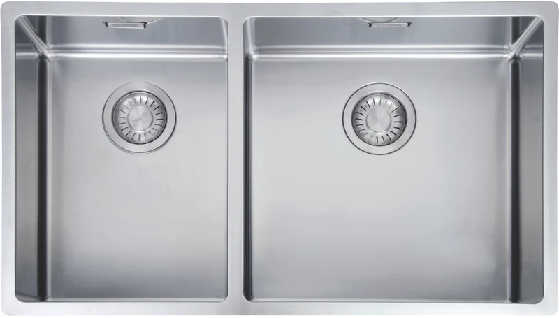 Franke Bolero 1 & 1/2 Bowl Sink, SBL, Stainless Steel
