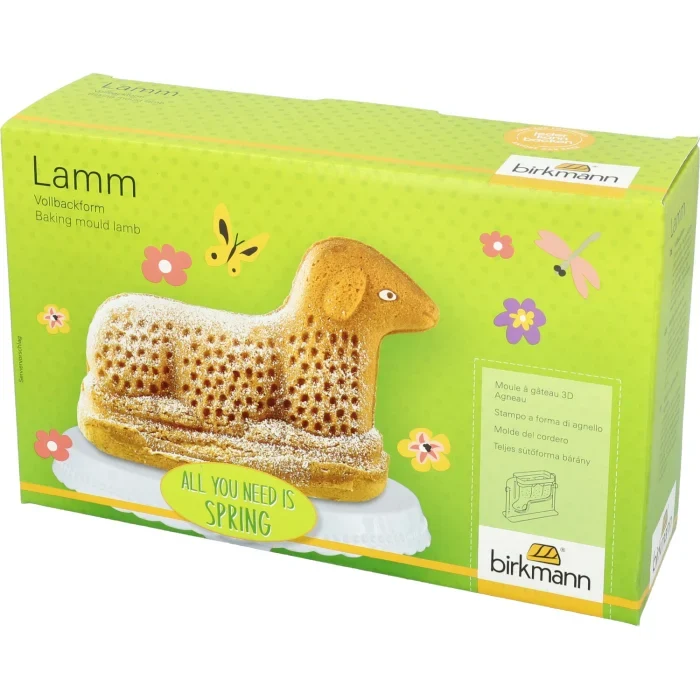 Birkmann Vollbackform Lamm für ca. 900 ml Teig