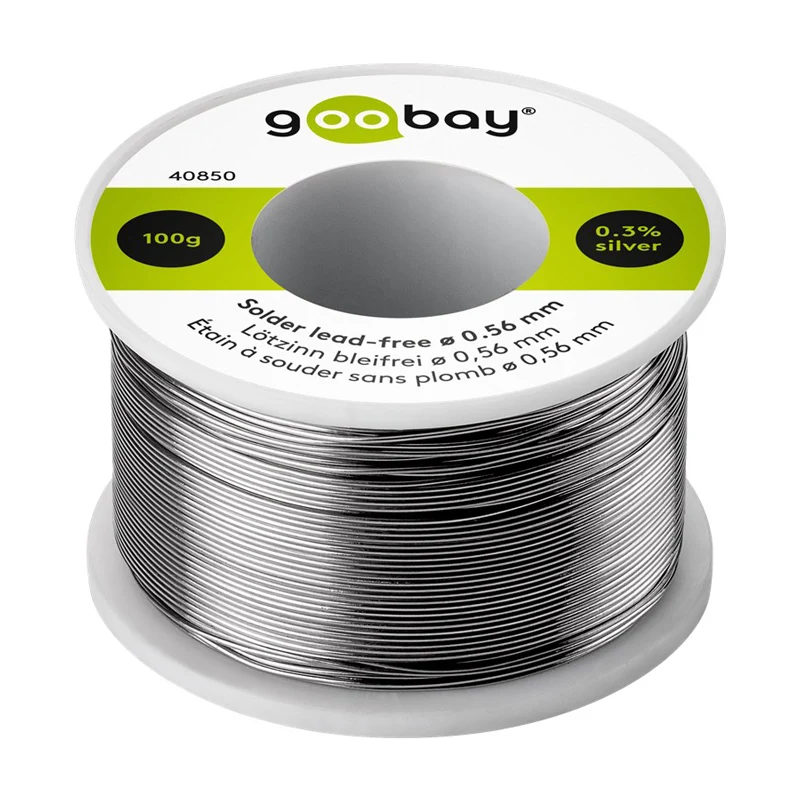 Cín 0.56mm 100g 99,3%Sn 0,7%Cu GOOBAY 40850